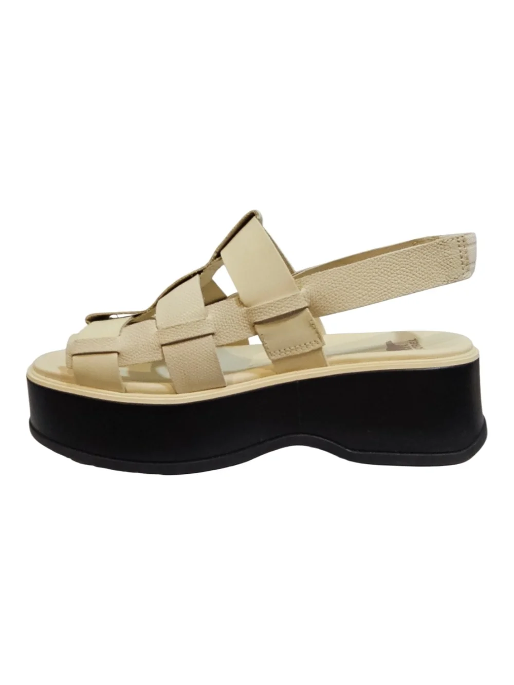 Sorel Size 9.5 Dayspring Platform Sandal Honey  Slingback